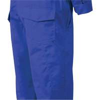 7706T Combinaison ignifuge FR-Tech avec fermetures &agrave; glissi&egrave;re aux jambes, Taille 40 (grand taille), Bleu royal, 9,7 cal/cm² Waymarc Industries Inc