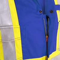 7706T Combinaison ignifuge FR-Tech avec fermetures &agrave; glissi&egrave;re aux jambes, Taille 40 (grand taille), Bleu royal, 9,7 cal/cm² Waymarc Industries Inc