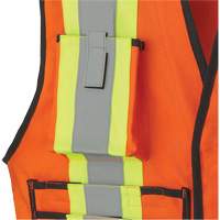 7732 Veste d'arpenteur ignifuge et r&eacute;sistant aux arcs &eacute;lectriques FR-Tech, Petit, Orange haute visibilit&eacute;, 9,7 cal/cm² Waymarc Industries Inc