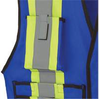 7733 Veste d'arpenteur ignifuge et r&eacute;sistant aux arcs &eacute;lectriques FR-Tech, Petit, Bleu royal, 9,7 cal/cm² Waymarc Industries Inc