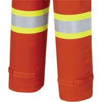 7702W Combinaison FR-Tech ignifuge/contre les arcs pour femme, Taille T-petit, Orange haute visibilit&eacute;, 10 cal/cm² Waymarc Industries Inc
