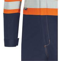7702BB Combinaison de s&eacute;curit&eacute; FR-Tech 2 tons, Taille 36, Bleu marin/Orange, 10 cal/cm² Waymarc Industries Inc