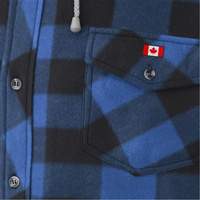 415SS Quilted Hooded Shirt, Men's, Small, Multi-Colour Waymarc Industries Inc