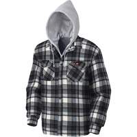 415BG Quilted Hooded Shirt, Men's, X-Small, Multi-Colour Waymarc Industries Inc
