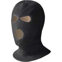 5560A Cagoule doubl&eacute;e &agrave; trois trous, Noir Waymarc Industries Inc