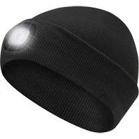 5678 Knit Toque with LED Headlight, Fleece Lining, One Size, Black Waymarc Industries Inc