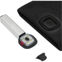 5678 Knit Toque with LED Headlight, Fleece Lining, One Size, Black Waymarc Industries Inc