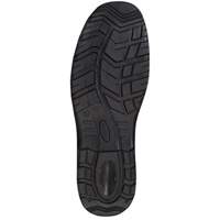 1027 Bottes de travail 8" noires, Cuir, Embout Acier, Taille 10 Waymarc Industries Inc