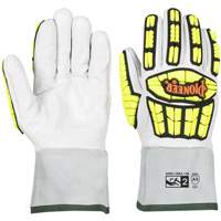 Cut & Impact-Resistant Gloves, Size Medium, 13 Gauge, Goatskin Shell, ASTM ANSI Level A5 SHE722 | Waymarc Industries Inc