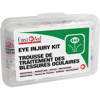 Eye Injury Kit, Plastic Box SHE882 | Waymarc Industries Inc