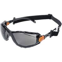XPS502 Sealed Safety Glasses, Smoke Lens, Anti-Fog/Anti-Scratch Waymarc Industries Inc