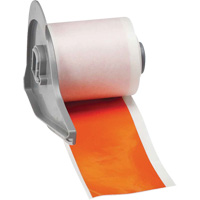 All-Weather Permanent Adhesive Label Tape, Vinyl, Orange, 2" Width Waymarc Industries Inc
