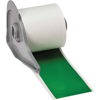 All-Weather Permanent Adhesive Label Tape, Vinyl, Green, 2" Width Waymarc Industries Inc