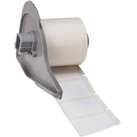 Harsh Environment Multi-Purpose Labels, Polyester, 1.5" L x 1" H, White SHF071 | Waymarc Industries Inc