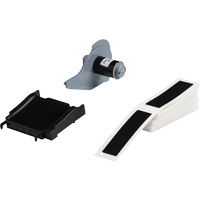 Raised Panel Labels, Polyester, 1" L x 4" H, Black Waymarc Industries Inc