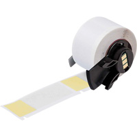 Self-Laminating Wrap-Around Wire & Cable Labels, Vinyl, 1" L x 2.5" H, White SHF078 | Waymarc Industries Inc
