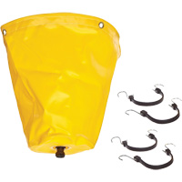 Ultra-Drip Diverter&reg; Pipe Drip Diverter, 1.5" L x 1.5" W, Vinyl Waymarc Industries Inc