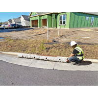 Ultra-Gutter Guard&reg;, Sediment, 96" L x 9" W Waymarc Industries Inc