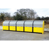 P20 Plus Ultra-Hard Top Spill Pallets&reg; without Drain, 312" L x 79" W x 62" H, 9000 lbs. Load Capacity Waymarc Industries Inc