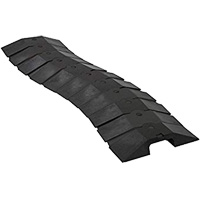 Medium Ultra-Sidewinder Cable Protection System&reg; with Endcaps, 33" x 9.8" x 1.4", 260 lbs. (0.13 tons) Waymarc Industries Inc