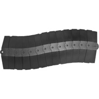 Medium Ultra-Sidewinder Cable Protection System&reg; with Endcaps, 33" x 9.8" x 1.4", 260 lbs. (0.13 tons) Waymarc Industries Inc