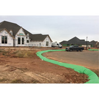 Green Ultra-Silt Dike&reg;, 7' L x 5' W Waymarc Industries Inc