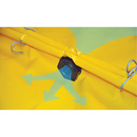 4-Drum Flexible Ultra-Spill Deck&reg; Bladder System, 110 US gal. Spill Capacity, 51" x 48" x 5" Waymarc Industries Inc