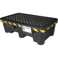 2-Drum Economy Ultra-Spill Pallet&reg;, 66 US gal. Spill Capacity, 53" x 29" x 16.5" Waymarc Industries Inc