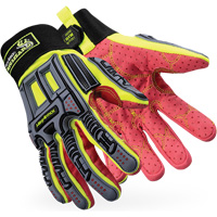 Rig Lizard&reg; 2028X Cut-Resistant Gloves, 6/X-Small, Synthetic/HPPE Palm, Elastic/Hook & Loop Cuff Waymarc Industries Inc