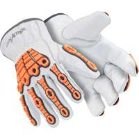 Chrome SLT&reg; 4060 Impact Gloves, 6/X-Small, Goatskin Palm, Slip-On Cuff Waymarc Industries Inc