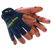 HeatArmor&reg; 5059 Welding Gloves, Grain Goatskin, Size Small/7 Waymarc Industries Inc
