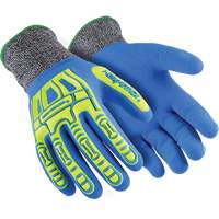 Rig Lizard<sup>®</sup> Fluid 7102 Cut-Resistant Gloves, Size 5/2X-Small, 13 Gauge, Nitrile Coated, Fibreglass/HPPE Shell, ASTM ANSI Level A4 SHG268 | Waymarc Industries Inc