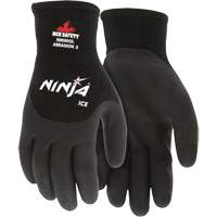 Ninja&reg; Ice Insulated Winter Gloves, Small, HPT Coating, 15 Gauge, Nylon Shell Waymarc Industries Inc