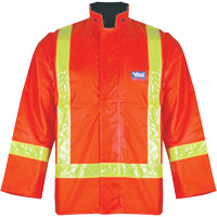Journeyman<sup>®</sup> 6210J Jacket, Polyester/PVC, High Visibility Orange, Small SHG534 | Waymarc Industries Inc