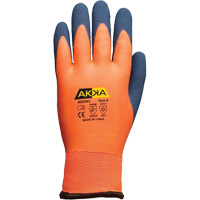 Abrasion-Resistant Work Gloves, 7/Small, Rubber Latex Coating Waymarc Industries Inc