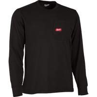 T-shirt &agrave; manches longues avec poches Gridiron, Hommes, Petit, Noir Waymarc Industries Inc