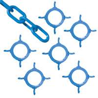Cone Chain Connector Kit, Blue SHG974 | Waymarc Industries Inc