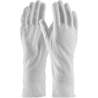 CleanTeam<sup>®</sup> Premium Inspection Gloves, Cotton, Unhemmed Cuff, One Size SHH145 | Waymarc Industries Inc