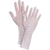 Lightweight Inspection Gloves, Poly/Cotton, Hemmed Cuff, Men's SHH457 | Waymarc Industries Inc