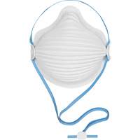 4600 AirWave Series Disposable Respirator with SmartStrap<sup>®</sup>, N95, NIOSH Certified, Small SHH513 | Waymarc Industries Inc