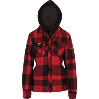 415RBW Quilted Hooded Shirt, Women's, X-Small, Multi-Colour Waymarc Industries Inc
