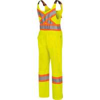 6000W Combinaison de s&eacute;curit&eacute; routi&egrave;re haute visibilit&eacute; pour femmes, Polyester, T-petit, Jaune lime haute visibilit&eacute; Waymarc Industries Inc