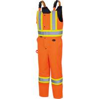 5040 Combinaisons de s&eacute;curit&eacute; matelass&eacute;e imperm&eacute;able, Polyester, Petit, Orange haute visibilit&eacute; Waymarc Industries Inc