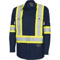 FR-TECH<sup>®</sup> High-Visibility 88/12 Arc-Rated Safety Shirt SHI039 | Waymarc Industries Inc