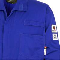 7779T Combinaisons ignifuges r&eacute;sistants aux arcs &eacute;lectriques 88/12 FR-Tech, Taille 40 (grand taille), Bleu royal, 10 cal/cm² Waymarc Industries Inc