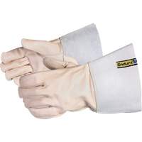 Welder's Gloves with Kevlar&reg; Sewn Out-Seams, Split Cowhide, Size 7 Waymarc Industries Inc