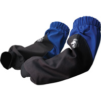 BSX&reg; FR Cotton Sleeves, 19" L, Black/Blue Waymarc Industries Inc