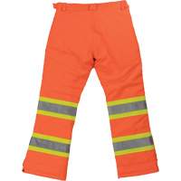 Pantalon de s&eacute;curit&eacute; isolant et extensible pour femmes, Polyester, T-petit, Orange haute visibilit&eacute; Waymarc Industries Inc