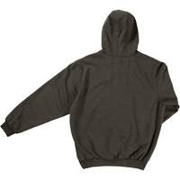 Water Repellent Fleece Pullover Hoodie, Men's, Small, Grey Waymarc Industries Inc