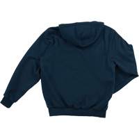 Water Repellent Fleece Pullover Hoodie, Men's, Small, Navy Blue Waymarc Industries Inc